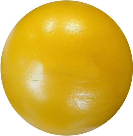Ballon de gymnastique Kubisport jaune 20 cm