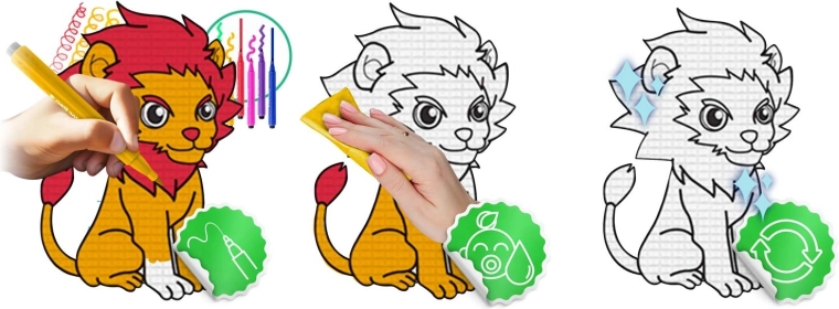 Dessine, efface et réutilise