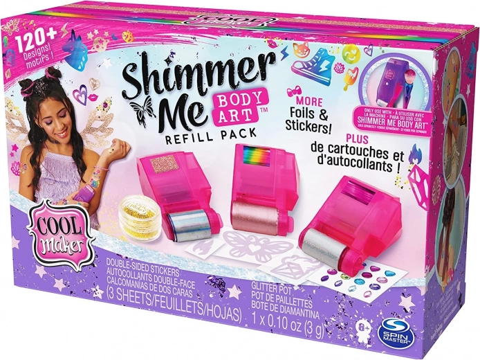 Refill Pack for Cool Maker Shimmer Me Tattoos