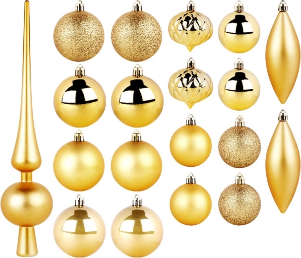 Luxe gouden afwerking en verschillende texturen