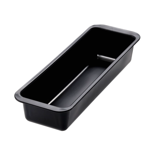 Black non-stick loaf and bundt pan 35 × 11 × 7.5 cm