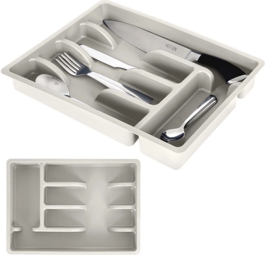 Five compartments for perfect order