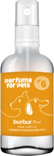 Burbur Naturparfüm für Hunde und Katzen – Duft Nr. 6, 100 ml