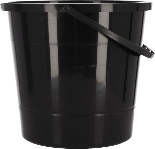 Emmer 10 l – zwart, Poolse productie