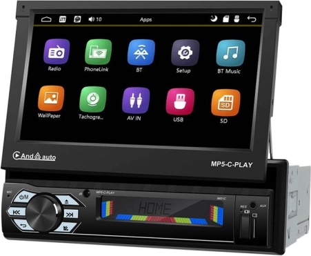 Auto-Monitor Podofo 7" mit Unterstützung für Carplay und Android Auto