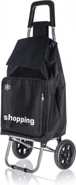 Sac de courses à roulettes avec poche isotherme 91 × 35,5 × 38 cm, BANQUET