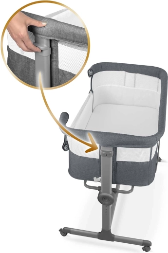 7 niveaux de hauteur et réglage indépendant des côtés