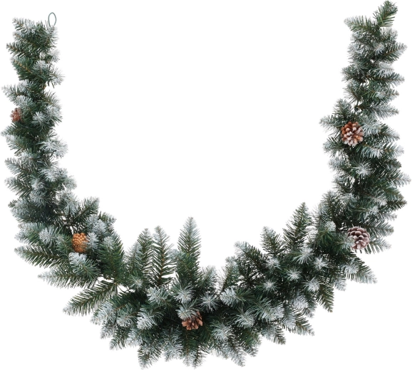 Christmas decorative PVC garland 180 cm