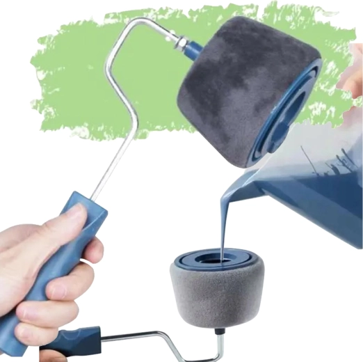 Réservoir interne pour une peinture fluide sans interruptions