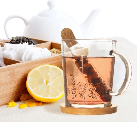 Bequemes Ziehen direkt in der Tasse