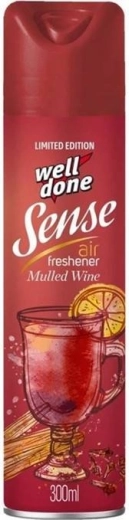 Well Done luchtverfrisser glühwein 300 ml