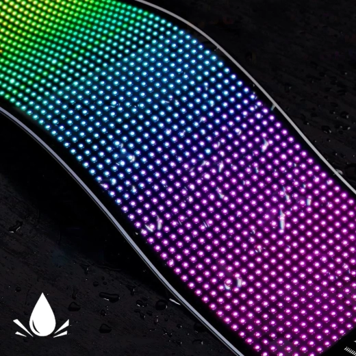 Flexibel RGB-ledoppervlak