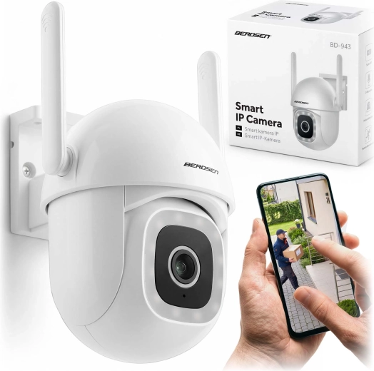Berdsen schwenkbare Wi‑Fi IP-Kamera 5 Mpx BD-943 (PTZ)
