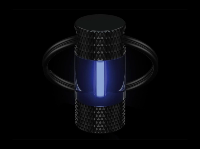 Böker Plus Mini Glow lampe porte-clés sans pile bleu glacier (LED)