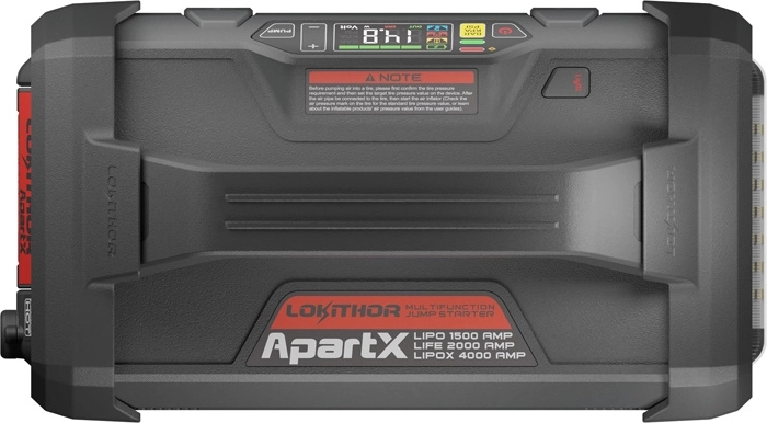Démarrage 12 V pour voitures et autres équipements