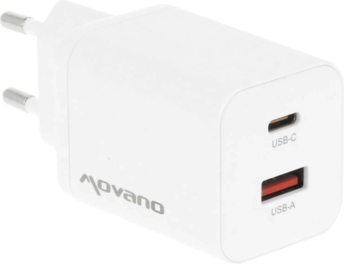 USB‑C + USB‑A: laad twee apparaten tegelijk op