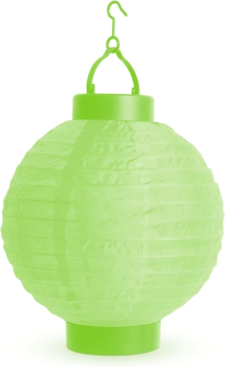 Groene LED-lantaarn met wit licht