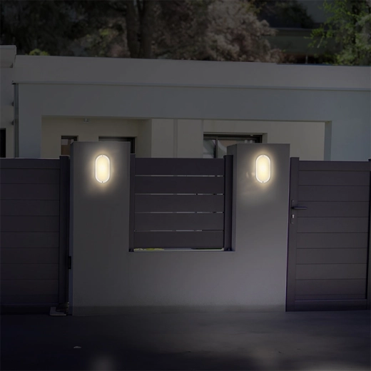 Une forme ovale élégante pour les façades modernes