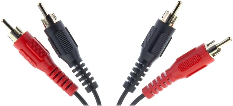 Sencor audiokabel 2× RCA naar 2× RCA, 2,5 m