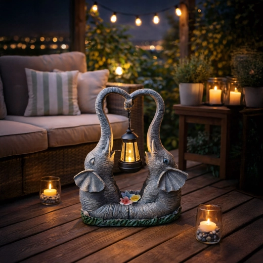 Betoverende sfeer met warm LED-licht