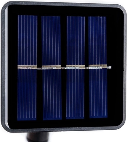 Solar power and automatic lighting after dark
