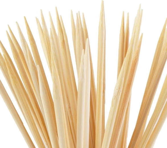 Natural bamboo with a sharp tip