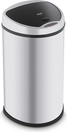 Poubelle en acier inoxydable sans contact