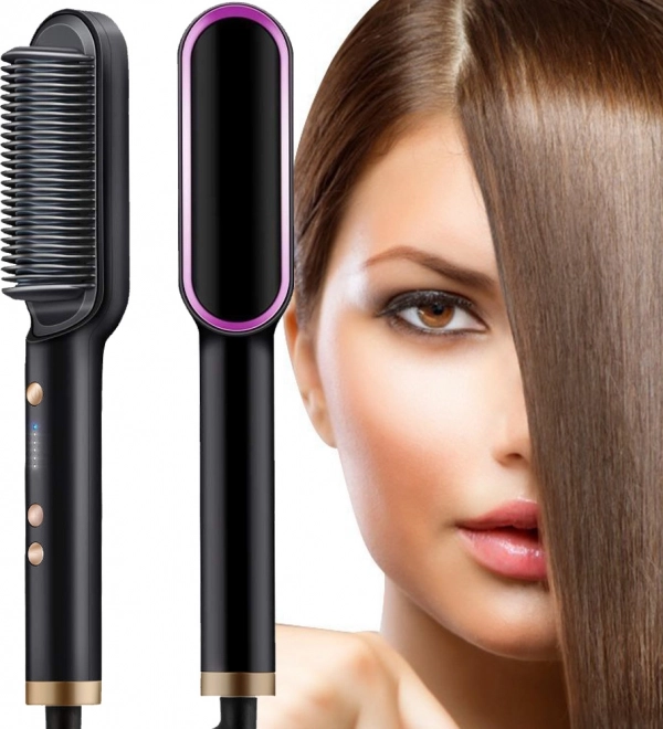 Brush Hair Straightener