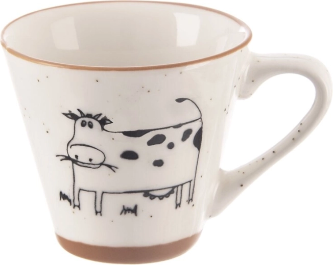 Farm Espresso Mug with Cow Motif 70 ml