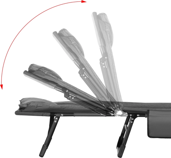 Verstelbare rugleuning voor ontspanning