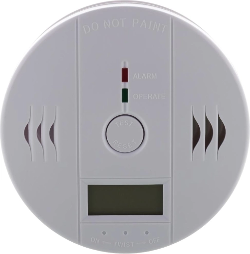 Retlux-koolmonoxidedetector met lcd-display