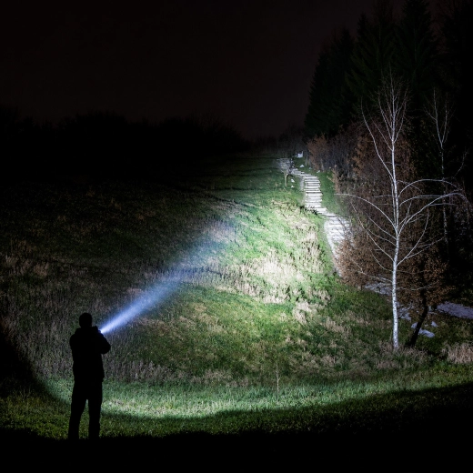 Voorlicht met instelbare zoom