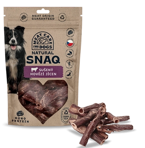 Dog Snaq dried beef esophagus for dogs 100 g