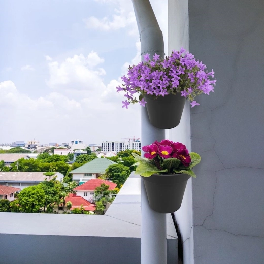Stabiele bevestiging op regengoten en buizen