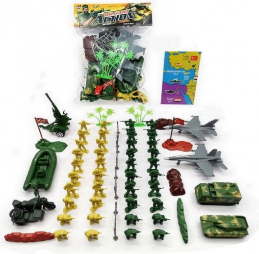 Army Figures in a Bag