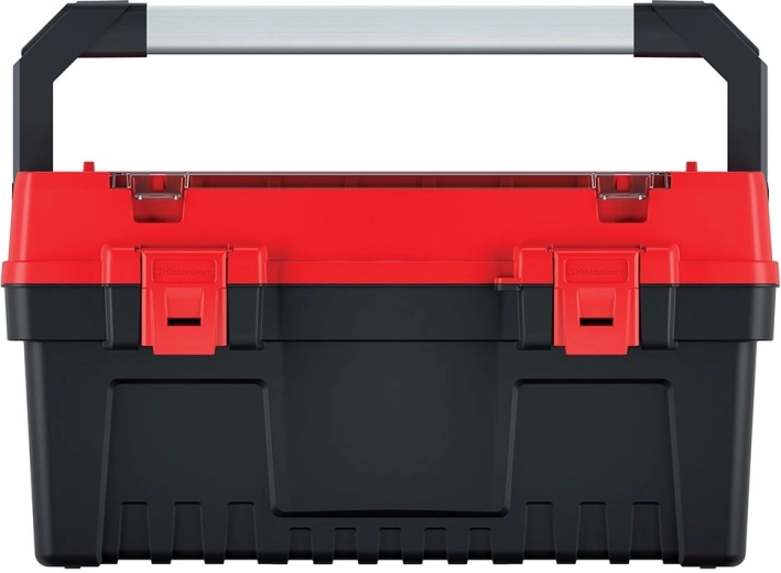 Metal handle and robust latches