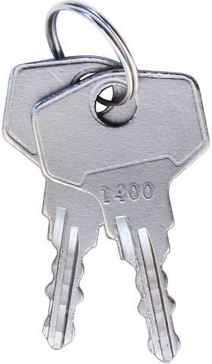 Complete security with a pair of keys