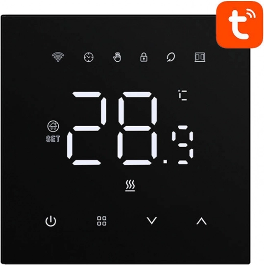 Intelligenter Thermostat AVATTO für elektrische Heizung 16 A mit Wi‑Fi