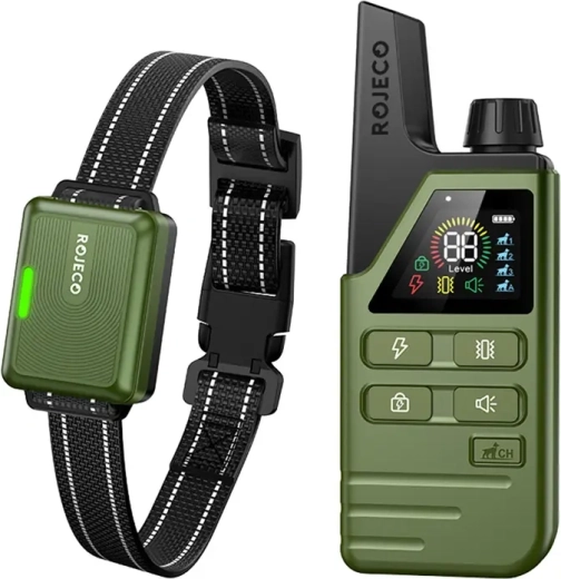 Rojeco DOG800 Green Training Collar