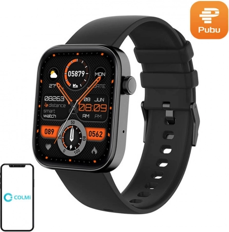 Montre connectée COLMI P71 (noire)