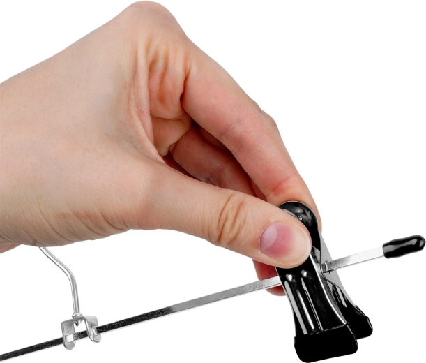 Adjustable clips for different types of garments