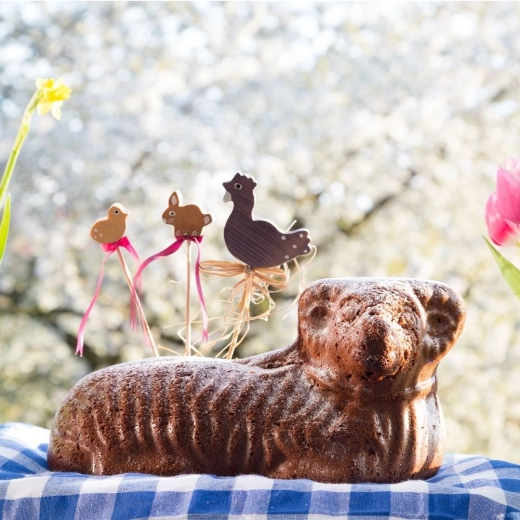 Prachtige vorm en natuurgetrouwe details van het lam
