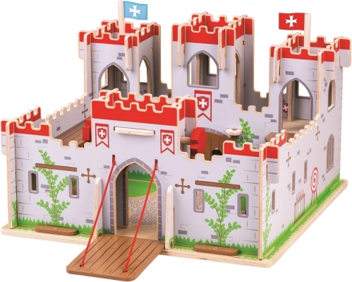 King George Wooden Castle BIGJIGS TOYS