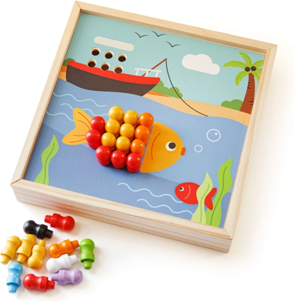 Wooden Beach Mosaic BIGJIGS TOYS