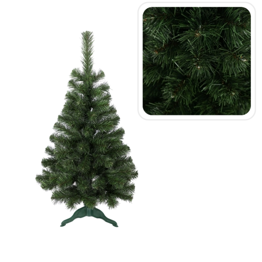 Dense needles for a fuller look