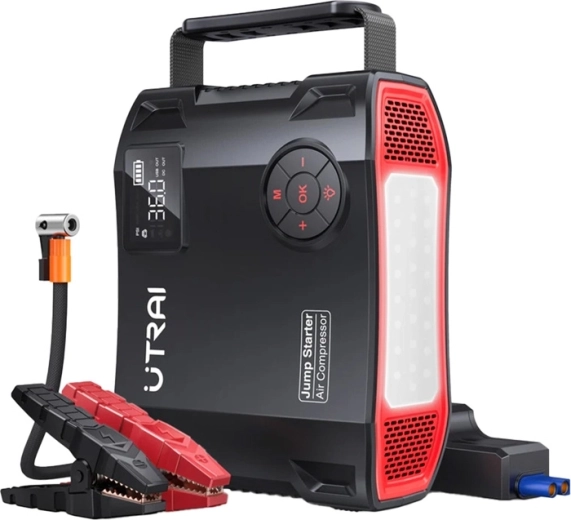 UTRAI JS5 Starthilfe-Booster fürs Auto mit Kompressor