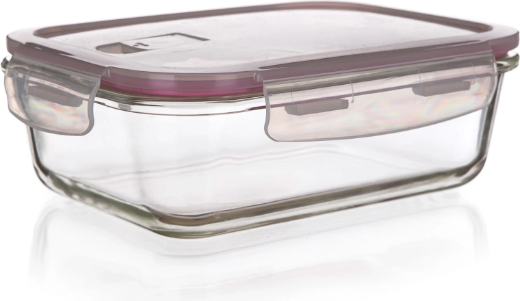 Glas-Aufbewahrungsdose Lora 0,95 l mit dicht schließendem Deckel