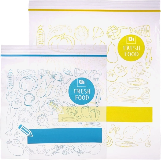 Doppelter Zip-Verschluss für maximale Dichtheit