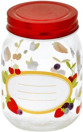 Einmachglas mit Deckel Toro 380 ml – Obst