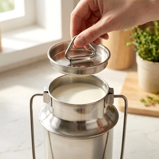 Secure lid against spills and dirt